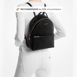 Michael Kors Sheila Medium Backpack (black) - NWT, unopened